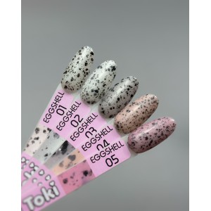 Гель лак Toki-Toki EggShell №01, 5мл. Photo 2